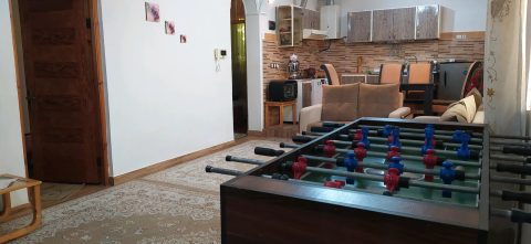 شکوفه با فوتبال دستی