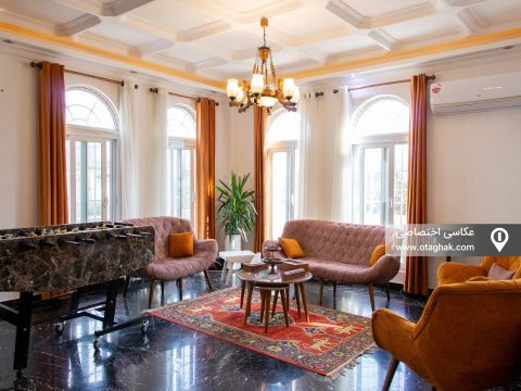 لوکس مدرن استخردار آبگرم عمارت مادر